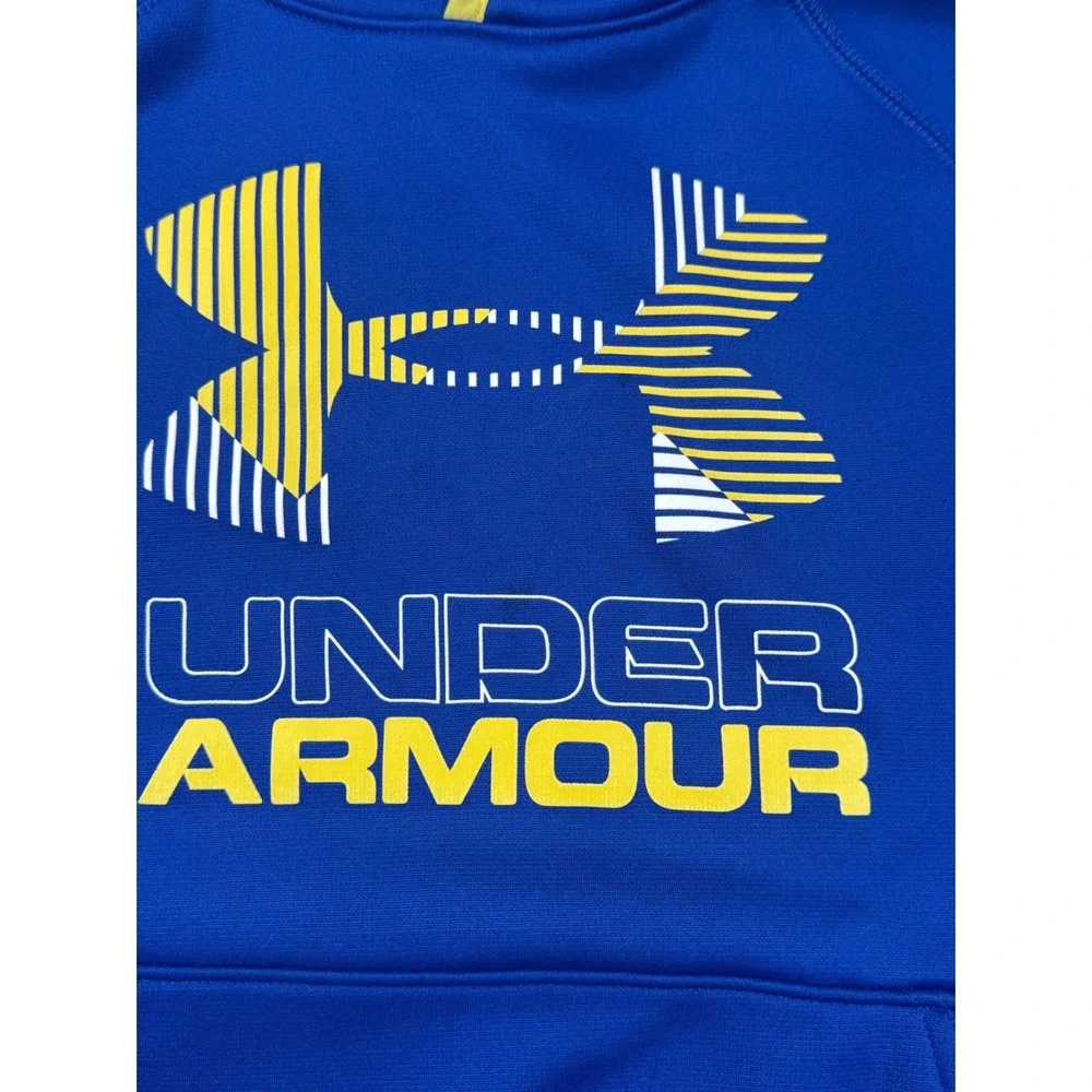 Under Armour Kids Royal Blue ColdGear Hoodie Youth Size YSM‎